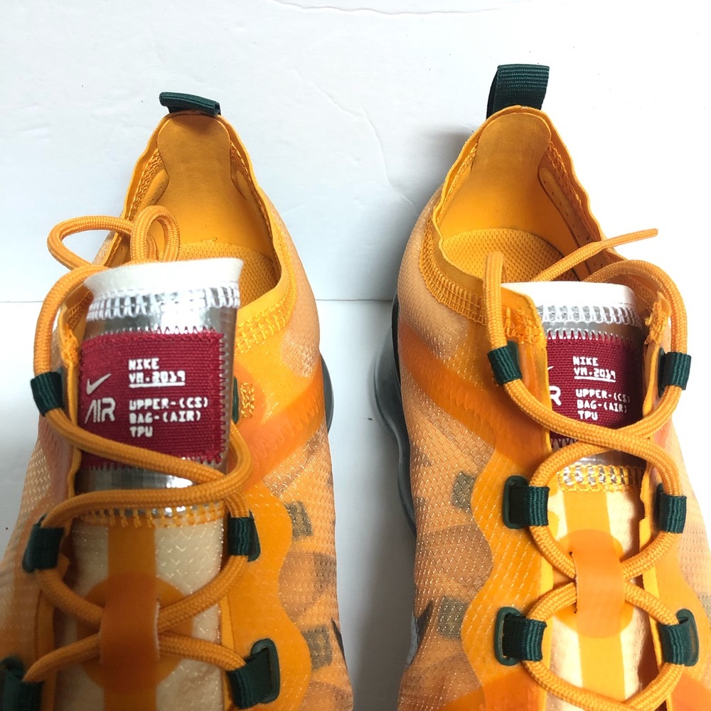 Nike Air VaporMax 2019 Canyon Gold Mens Running Shoes Casual Sneakers AR6631-700 - Picture 7 of 11